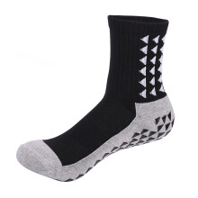 Schweißabsorbierende, rutschfeste Socken für Damen und Herren mit rutschfesten Silikon-Grip-Pads, atmungsaktivem Material und