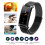 IP68 Αδιάβροχο Fitness Tracker με μετρητή θερμίδων σε πραγματικό χρόνο, ενσωματωμένο 6