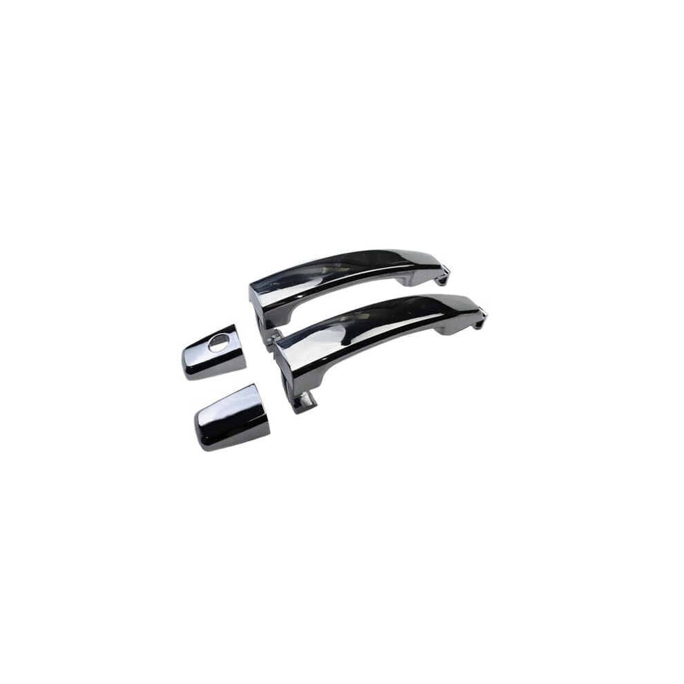 Chrome Exterior Door Handle With Keyhole For Chevrolet Aveo Captiva Sport Saturn Vue 20072015 9365369744486