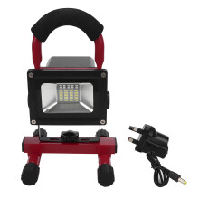 Rechargeable Lithium Ion Work Light, Super Bright LED Flood Lights Weatherproof Cordless With USB Power Output And Emergency SOS For Outdoor Camping
