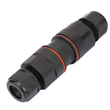 Boîte de jonction étanche pour usage extérieur, connecteur de sécurité électrique IP68 avec adaptateur de borne à 3 broches, réparation de