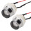Προ-καλωδιωμένη ενδεικτική λυχνία LED 10mm 24V με μεταλλική βάση που δείχνει 2
