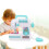 Beginner Friendly Sewing Machine, Battery Powered Sewing Machine with Dual Speed Functionality Educational Toy for Kids, Includes Extension Table 2