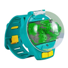 Orologio giocattolo telecomandato con auto, gioco interattivo all'aperto con luce LED, nuovo orologio da polso a infrarossi da 2,4 GHz per bambini,