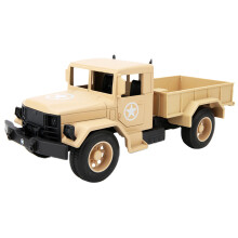 Militär Humvee-leksak med ljus och ljud, friktionsdriven terränglastbil med rörliga delar, för barn, födelsedag, julklapp