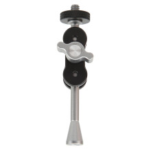 Artikulerende magisk arm til kameramontering, universalleddesign med 360 graders rotation i aluminiumslegering til LED-lysmikrofon