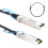 Παθητικό ενιαίο κανάλι καυτό Pluggable SFP καλωδίων χαλκού υψηλής επίδοσης SFP28DAC Copper25G 3