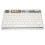 Teclado Bluetooth sem fio para escritório e casa, teclado mecânico com design ergonômico e teclas redondas retrô, compatível com Windows, Mac e 3