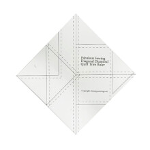 Patchwork Quilting Ruler Acrylic Fabric Cutting Tool for Sewing and Craft Enthusiasts