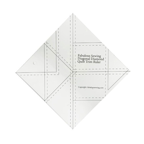 Patchwork Quilting Ruler Acrylic Fabric Cutting Tool for Sewing and Craft Enthusiasts 1