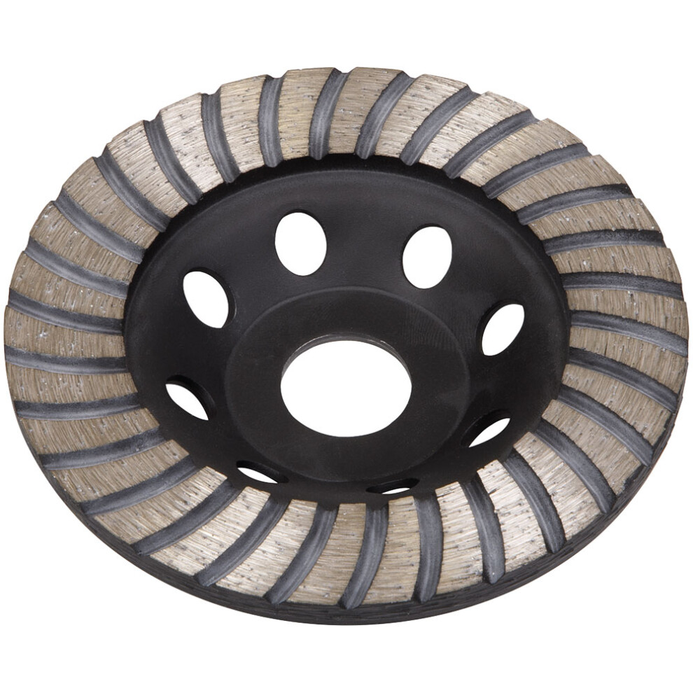 Worksafe Wdrtcup125 Concrete Grinding Head Turbo Row Ã125Mm 5054630024368