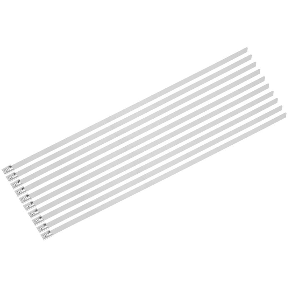 Sealey Ctss479 Stainless Steel Cable Tie 400Mm X 7.9Mm - Pack Of 100