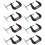 Sealey Sealey GCC03 Junior C-Clamp Set 38mm x 38mm 8pc 1