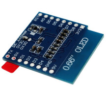 0.66 Inch White OLED Display 64x48 16Pin SSD1306-Drive Screen No Board