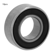 Kugellagersatz aus hochwertigem Stahl, doppelseitig gummigedichtet, geräuscharm, hohe Präzision, rostfrei, für mechanische Geräte