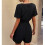 Casual Playsuit Romper για γυναίκες, μοντέρνο καλοκαιρινό φόρεμα με κοντό μανίκι, σχέδιο με 4