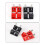 Multi-Function Finderscope Dovetail with Locking Screw Guide Scope Adapter Bracket for Astronomical Telescope,Red 9