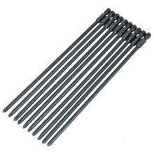 Set de biți de șurubelniță magnetică pentru scule pneumatice, oțel aliat S2 de calitate industrială, durabil și rezistent la uzură, gravat