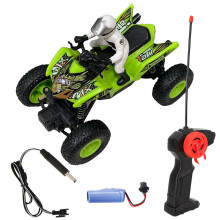 Auto telecomandata per bambini, potente motore, controller multifunzione con sospensioni ad alta flessibilità e capacità fuoristrada su diversi