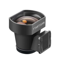 TTARTISAN Visor Óptico de 35 mm com Rastreador de Lente Super Teleobjetiva e Montagem de Sapata Fria para Câmera DSLR