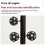 Magnetic Marking Hexagonal Sphere 10 3D Scanner Target Points Reflective Marking Points   10pcs 2