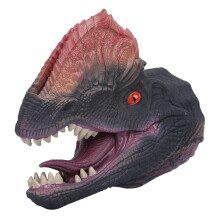 Dinosaurus handpop, Halloween dierenmasker voor kinderen en volwassenen, milieuvriendelijke en niet-giftige rubberen pop met realistische huidtextuur.