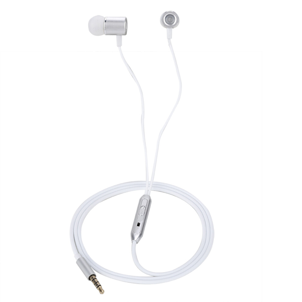 In-Ear Headphones Wired With Microphone, Stereo Sound Noise Isolating Ear Buds With Built-In Mic For Phone Calls, Lightweight Corded Headphones Univer 9176269898960