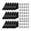 Angle Bracket, Metal Angle Bracket, Triangular Shelf Bracket, Corner Table Connector for Bed, Table, 66mm x 66mm,18 Pcs 1