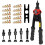 50pcs Rivet Nut +Hand Threaded Rivet Nuts-Gun BT606 M3 M4/M5 M6 M8 Double Insert Riveting Rivnut Rivet Tool 1
