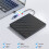 USB 3.0 External CD DVD Reader CD/DVD Drive Burner Reader External DVD CD Drive Burner Reader for PC Laptop Desktop 7