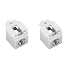 2X for  AT3600L Replacement Stylus Vinyl Recorder Motorized Magnetic Cartridge