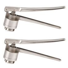 2X Stainless Steel Manual Vial Crimper Hand Sealing Machine for Crimping 20mm Flip Off Caps for Aluminum Caps
