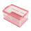 Storage Box With Handle, Stackable Tiers Portable Storage Container With Locking Lid and Transparent Design, Durable Material Moisture-proof 7