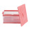 Storage Box With Handle, Stackable Tiers Portable Storage Container With Locking Lid and Transparent Design, Durable Material Moisture-proof 5