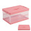Storage Box With Handle, Stackable Tiers Portable Storage Container With Locking Lid and Transparent Design, Durable Material Moisture-proof 8