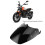Motorcycle Windshield Universal Wind Deflector Windscreen Front Airflow Direction Control ABS Plastic Construction For Rider Safety With Adjustable 4