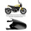 Motorcycle Windshield Universal Wind Deflector Windscreen Front Airflow Direction Control ABS Plastic Construction For Rider Safety With Adjustable 5