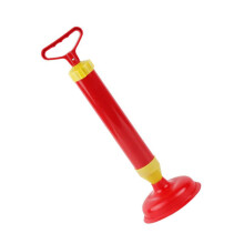 2PCS Heavy Duty Toilet Plunger with Easy Grip Handle for Powerful Clog Removal in Bathroom