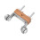 Woodworking Angle Sharpener with Precision Sharpening and Consistent Angle Control, Stainless Steel and Wood 1