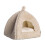 Igloo para gato Naya 40 cm bege 1