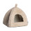 Igloo para gato Naya 40 cm bege 2