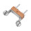 Metal Fixed Angle Sharpening Tool for Precise Blade Sharpening, Lightweight for Woodworkers 1