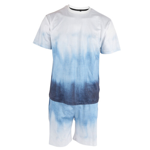Πουκάμισα Tie-Dye για άνδρες, Πολύ μακριά μπλουζάκια με ρυθμιζόμενο κορδόνι και