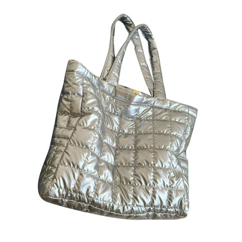 Γυναικεία τσάντα Puffer Tote, καπιτονέ πορτοφόλι με ρομβοειδές καρό σχέδιο, ελαφριά 1