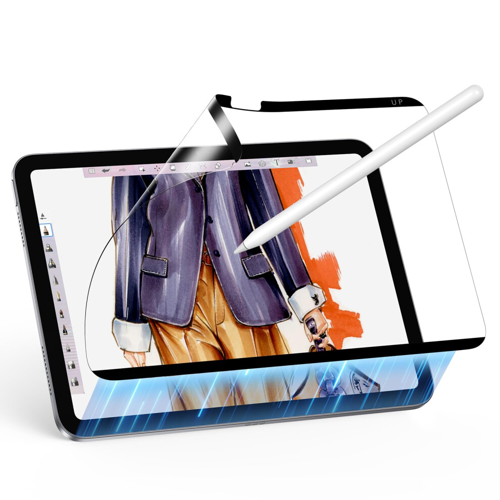 Esr Paper-Feel Magnetic Screen Protector For Ipad Air 11 Inch M3/M2 (7Th/6Th Gen, 2025/2024), Write And Draw Like On Paper, Detachable And Reusable, 5051222478837