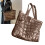 Γυναικεία τσάντα Puffer Tote, καπιτονέ πορτοφόλι με ρομβοειδές καρό σχέδιο, ελαφριά 6
