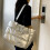 Τσάντα Tote Puffer με καπιτονέ φουσκωτό πορτοφόλι Ελαφριά τσάντα χειρός από πούπουλα 7