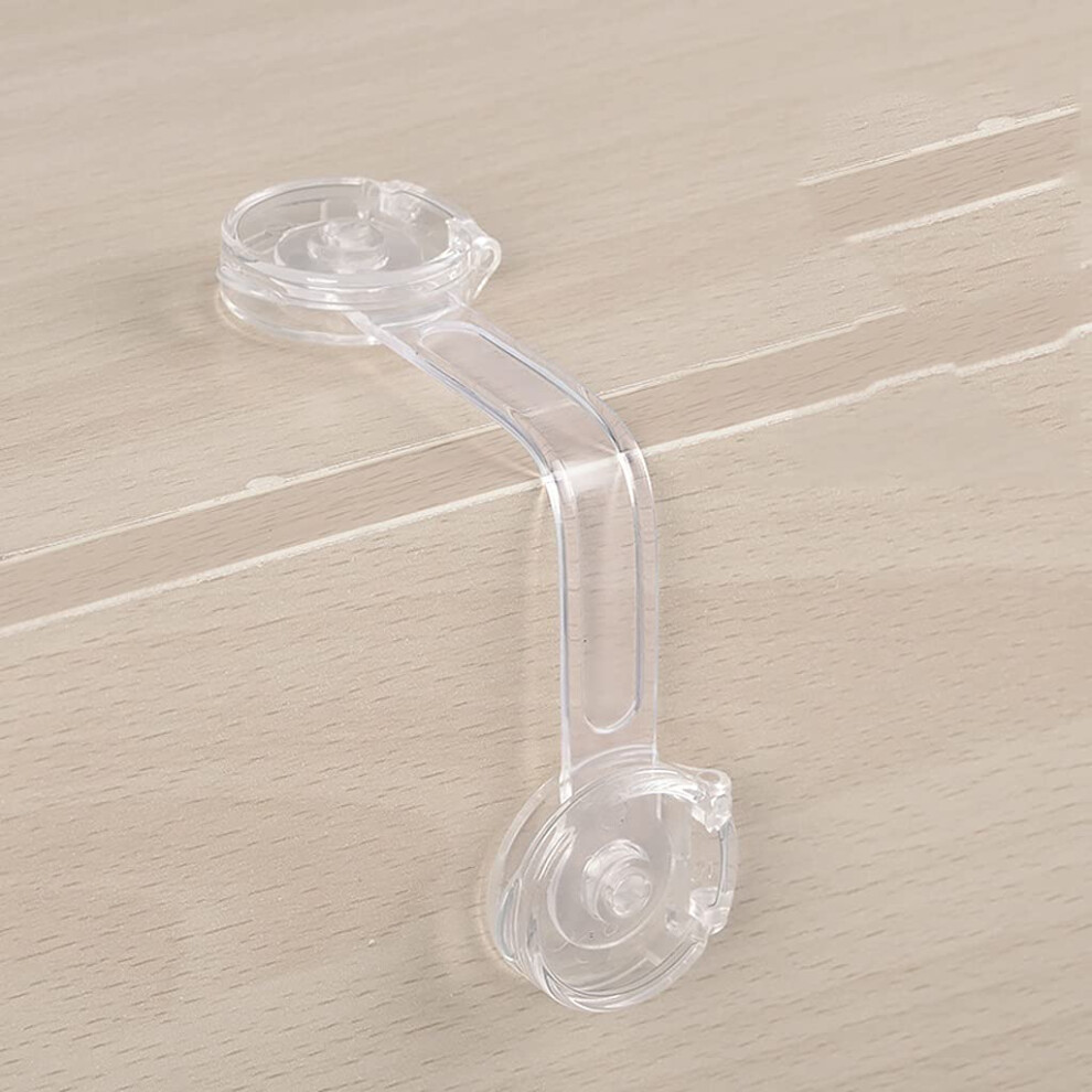 5pcs Baby Safety Lock for Drawers Cabinets and Fridge, Child Proof with MultiAngle Adjustment