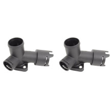 2X 03H121133 Engine Water Flange Pipe Joint Coolant Pump Pipe Joint for