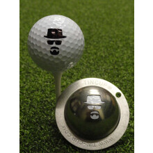 Golf Ball Alignment Tool with Custom Marker for Putting Accuracy and Stroke Improvement